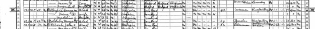 Gilbert Gillespie in the 1940 Census